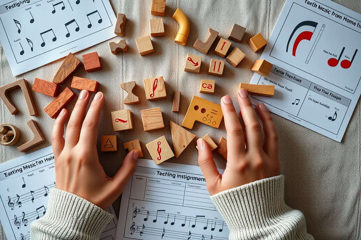 teaching music from home — Teaching Music From Home (the finished result)