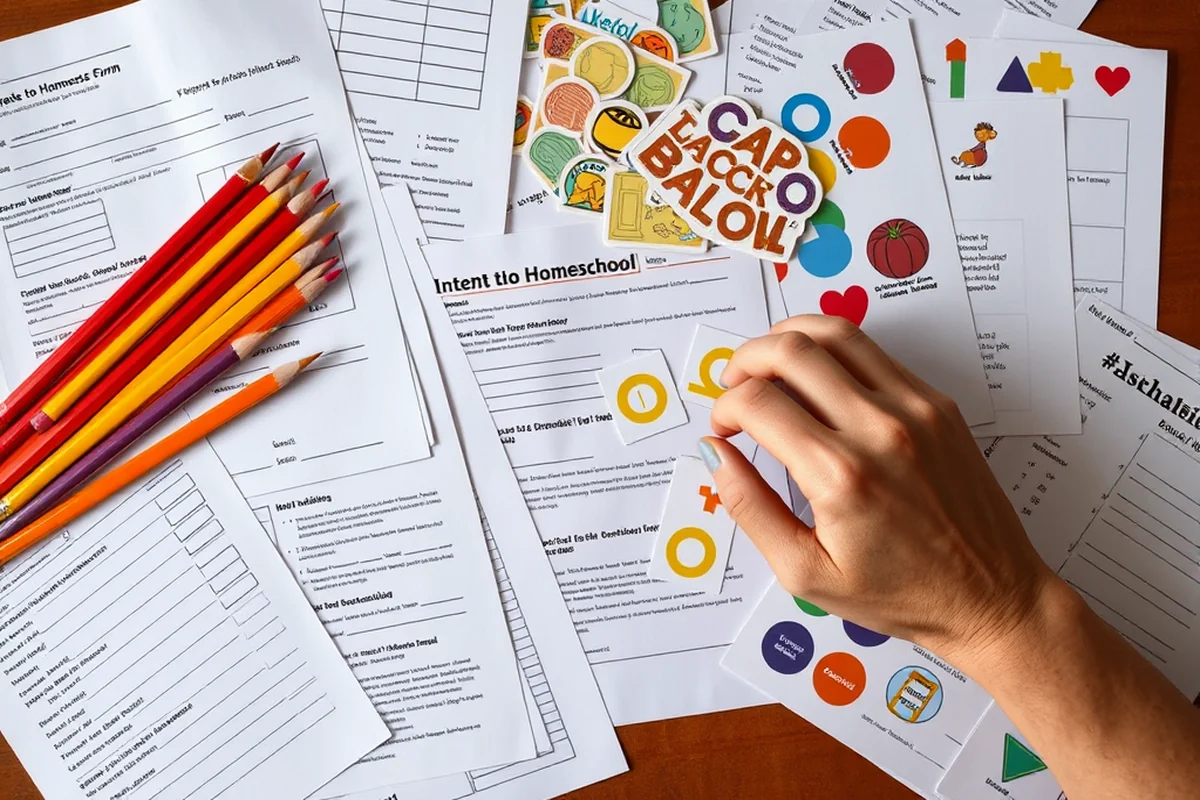 intent to homeschool form arkansas — Intent To Homeschool Form Arkansas (the finished result)