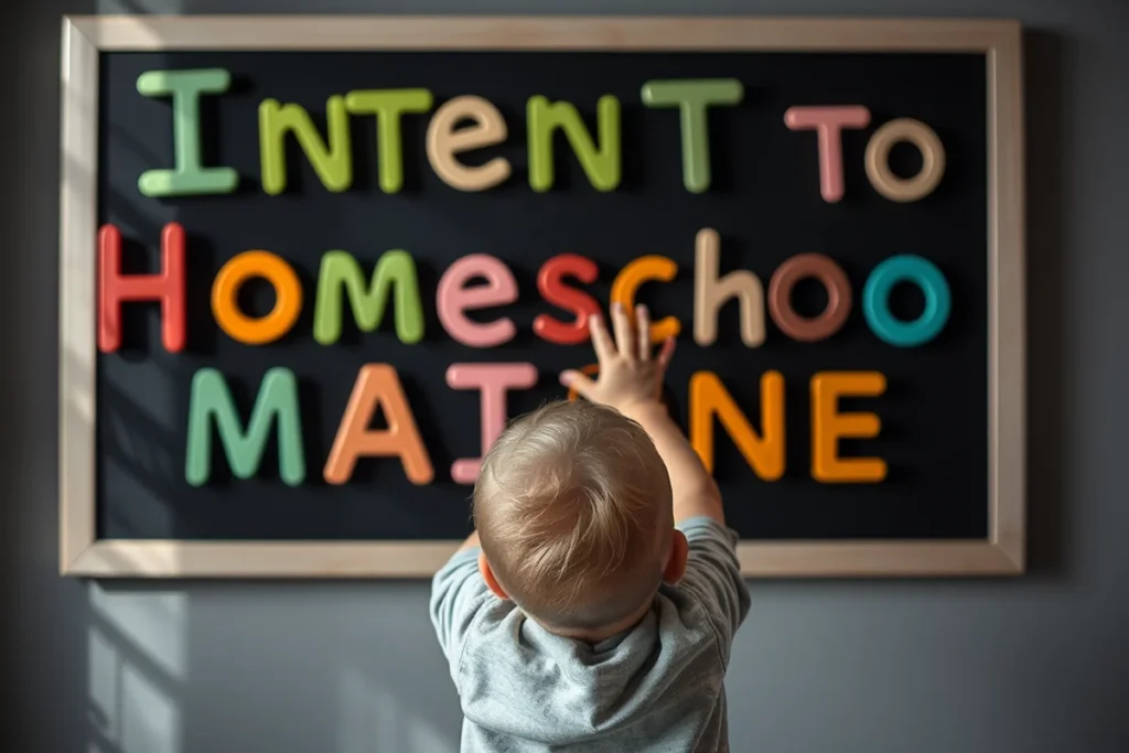 Intent To Homeschool Maine