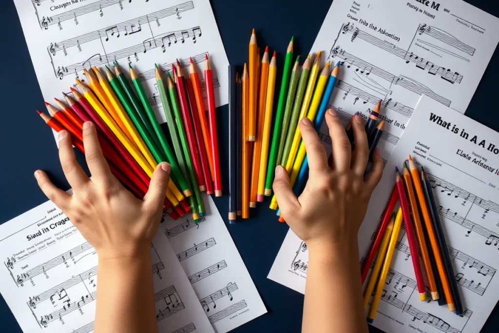 What Is A In Sheet Music